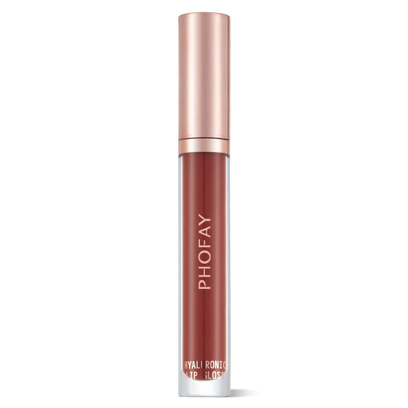 PHOFAY Hyaluronic Lip Gloss in a sleek tube, 4 ML, offering long-lasting, moisturizing shine for soft, smooth lips.