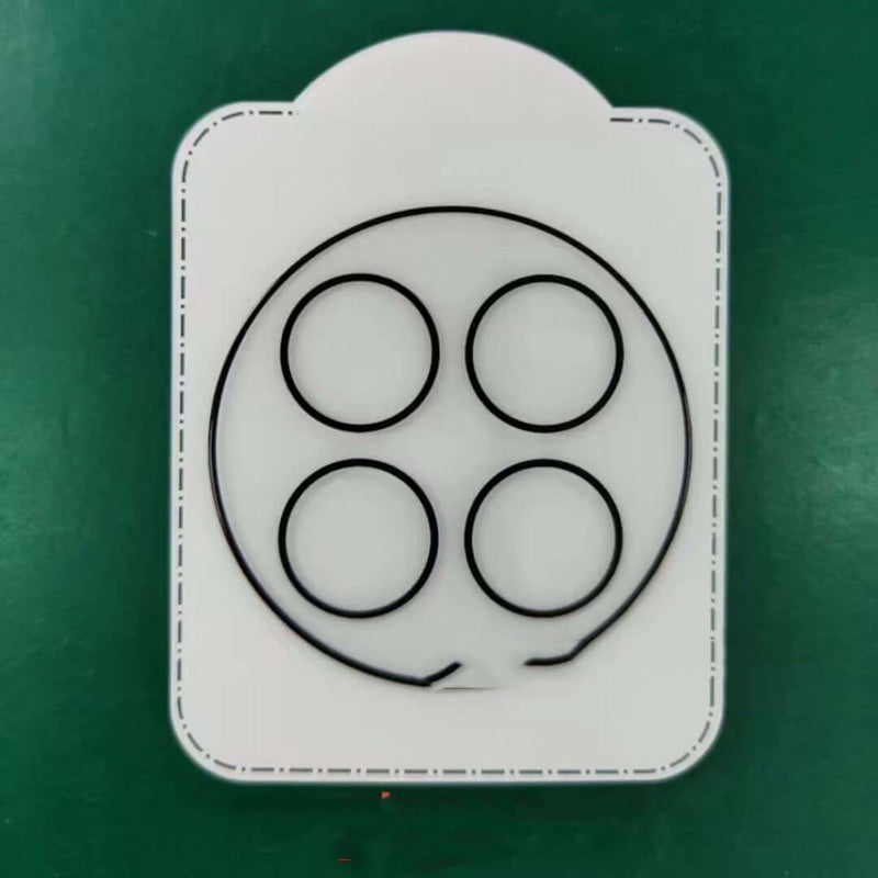 Lens Protector AR Enhanced Silk Screen Black Ring