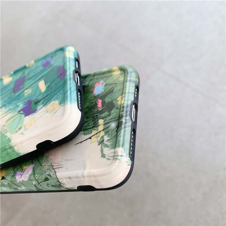 Flower butterfly phone case
