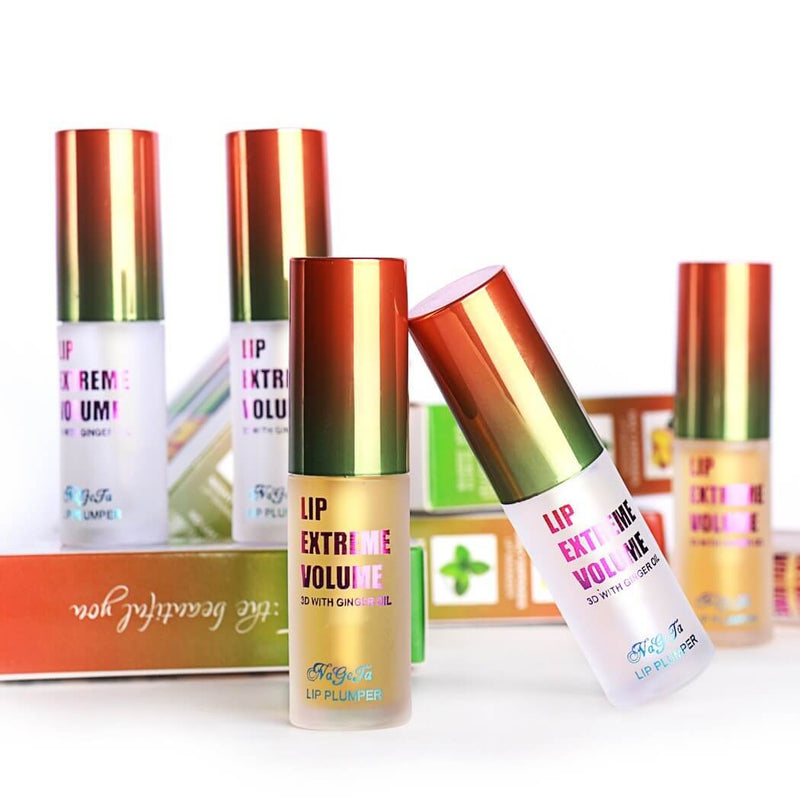 Fading lip lines and lip gloss products for hydrated, plump lips with beautiful colors and shine.