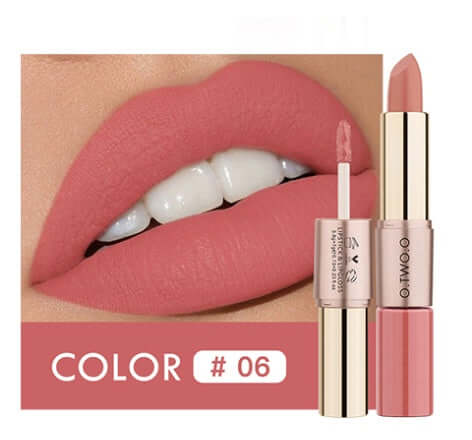 Lip gloss in Color #06 with a long-lasting, natural finish and full-size packaging; weight 10.5g.