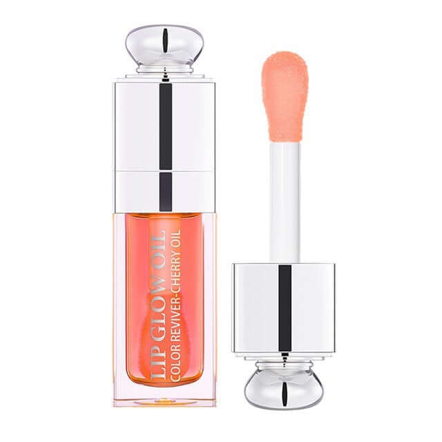 Ibcccndc Lip Gloss in transparent tube, moisturizing cherry oil formula for nourishing lips.