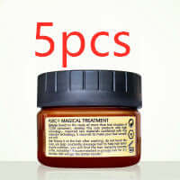 5 pieces of nourishing deep moisturizing hair treatment mask in a jar for dry and damaged hair.