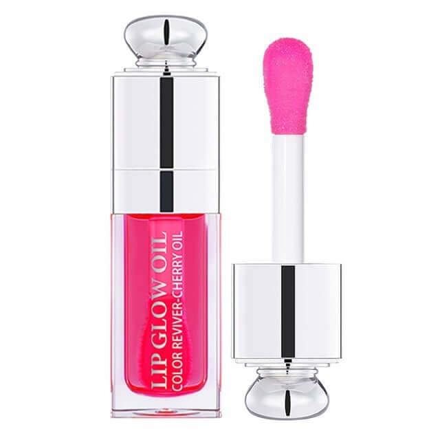 Ibcccndc Lip Gloss Lipstick in transparent packaging with applicator, moisturizing and nourishing lip lacquer.