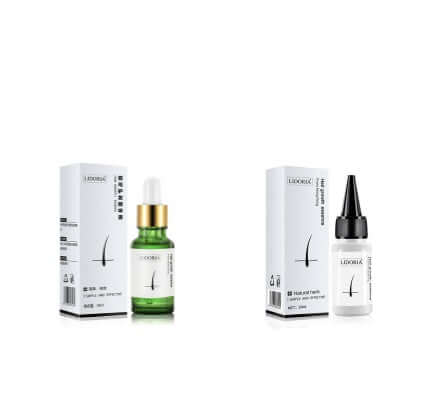 Fast Hair Grow Oil bottles showcasing nourishing ingredients for thicker, healthier hair growth.